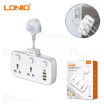 LDNIO SC2413 PD & QC3.0 2 Universal Outlets Power Socket