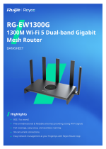 Ruijie RG-EW1300G 1300M Dual-Band Gigabit WiFi Router - Image 2