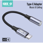 Geeoo AD-6 Headphone Jack Adapter Type-C to 3.5mm - Image 3