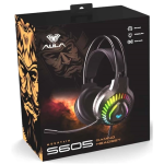 AULA S605 3.5 mm Wired RGB Gaming Headphone