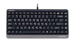 A4TECH FK11 Grey USB FN-Hotkeys Multimedia Mini Keyboard with Bangla - Image 3
