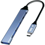 GEEOO GB201 Type-C HUB 4-in1 OTG Adapter