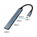 GEEOO GB201 Type-C HUB 4-in1 OTG Adapter - Image 2